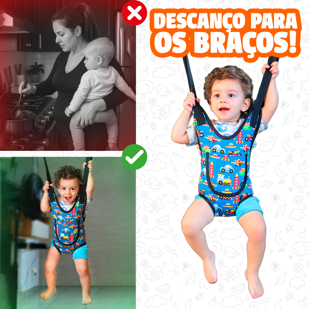 Pula Pula Mini Bebe Infantil Jumper Estampa Personalizada Brinquedo de Menino