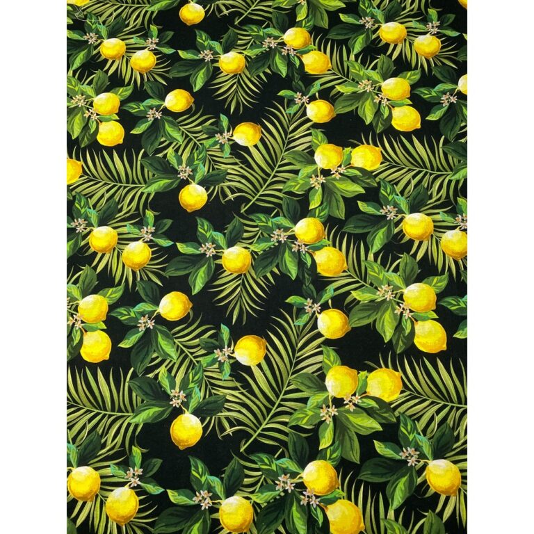 Tecido Tricoline Estampada 100% Algodão – L