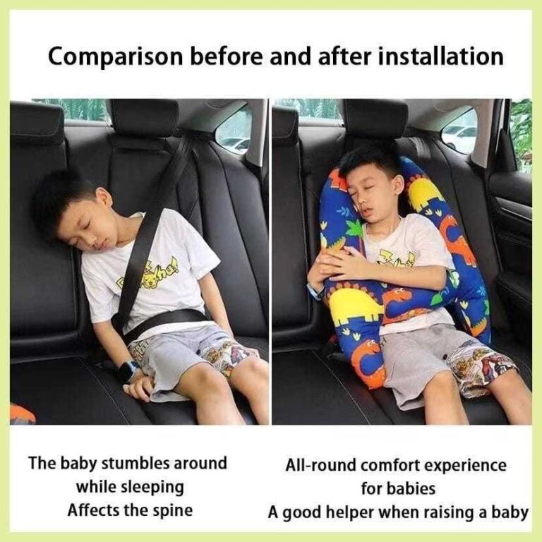 Almofadas Para Carro Infantil H com o passador de 