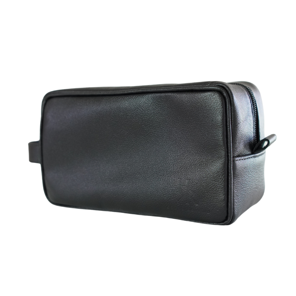 Necessaire de couro legitimo nolsa organizadora para viagem masculina e feminina para maquiagem