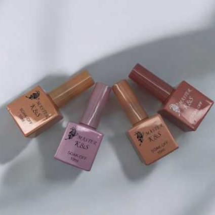 Kit de Esmaltes em Gel KES – Fundo Realista 