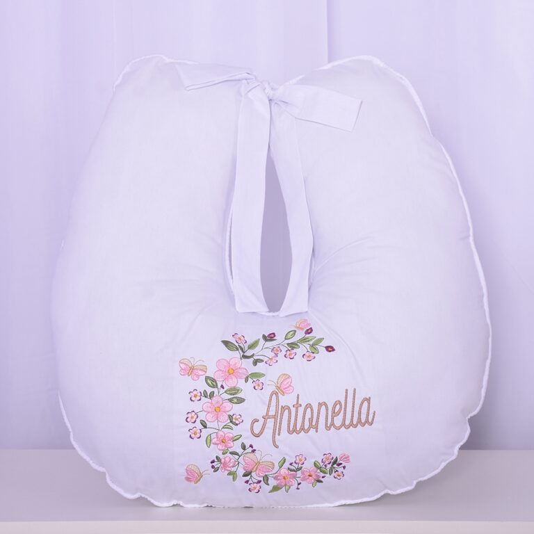 Apoio de Amamentar Personalizado Cecília Branco &