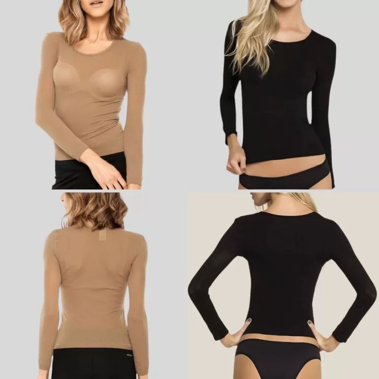 Camisete Segunda Pele Feminina Inverno Casual Poli