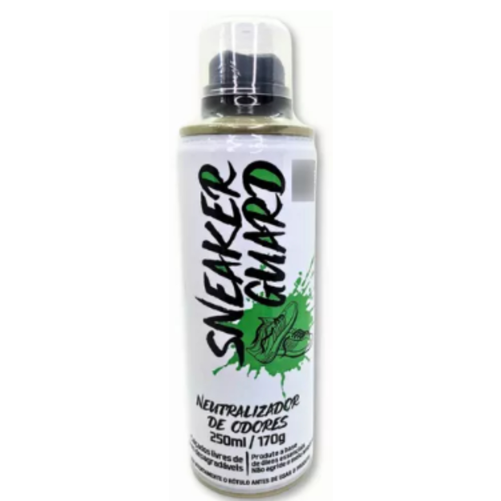 NEUTRALIZADOR DE ODORES PARA TENIS E CALÇADOS 250ML/170G SNEAKER GUARD