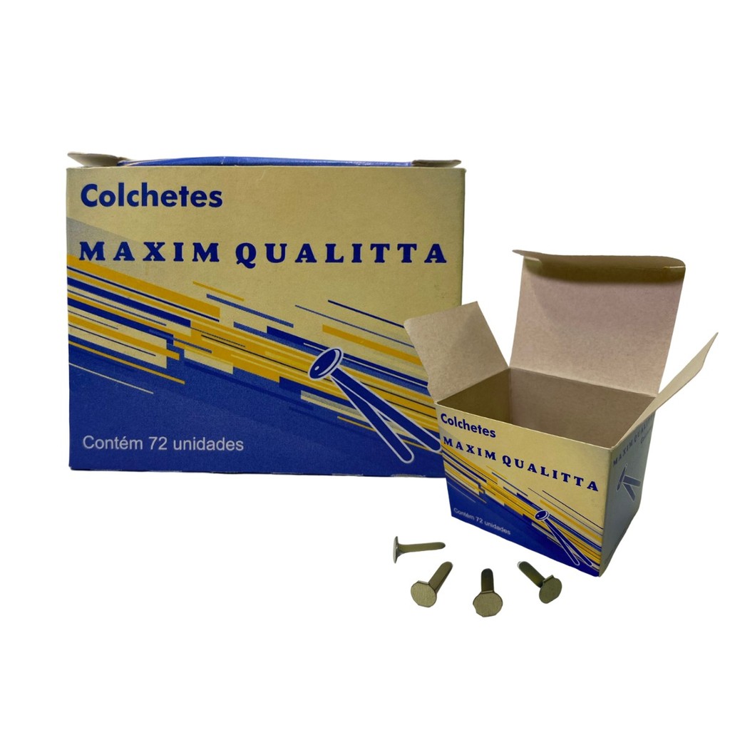 Colchete Latonado N°3 Caixa c/72 unidades