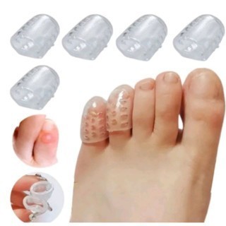 Kit 10 Pares Dedeiras de Silicone Protetor Calo Un