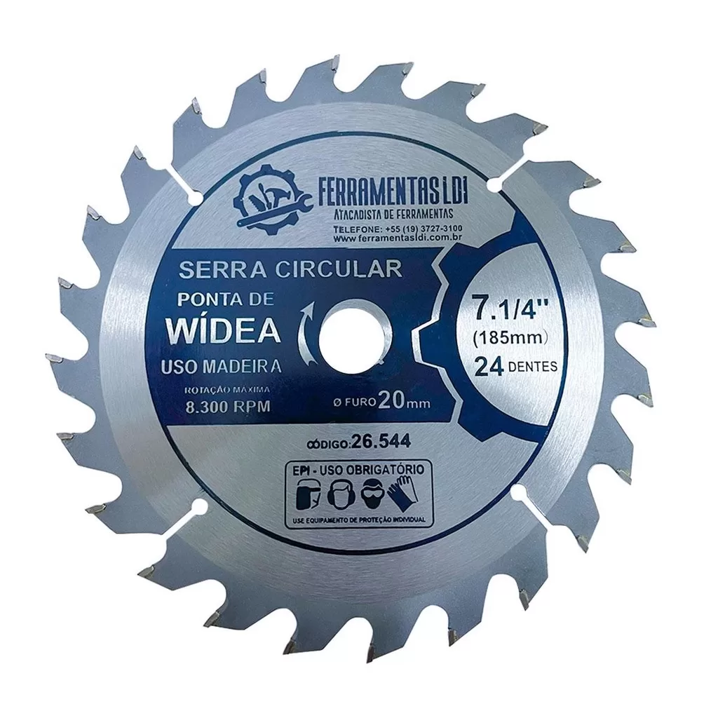 Disco Madeira Serra Circular Para Esmerilhadeira