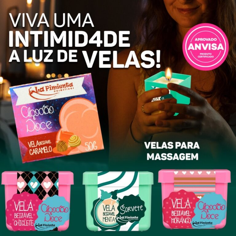 VELA DECORATIVA QUE ENCANTA E PERFUMA O SEU LAR