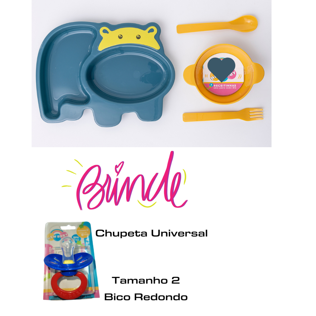 Kit Refeição Infantil introdução alimentar
