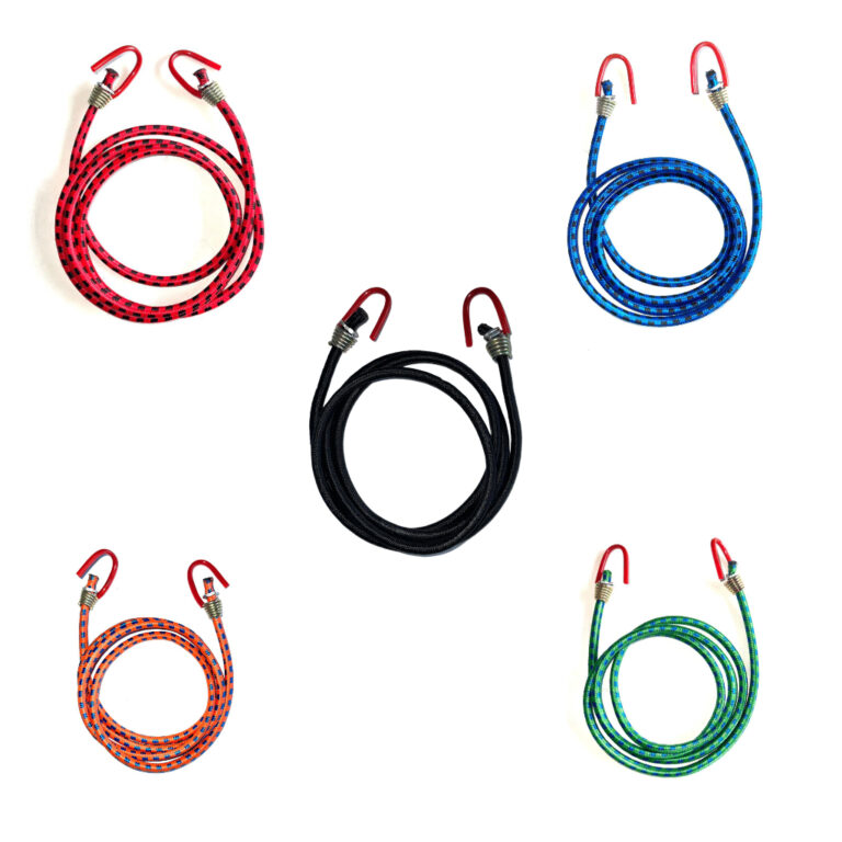 Corda Elástica Bagageiro Kit 5 Peças Colorido Ga