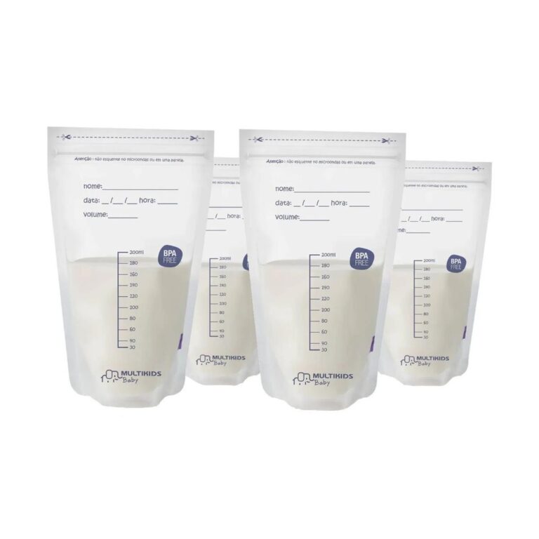 Kit Sacos De Armazenamento De Leite Materno 25 uni