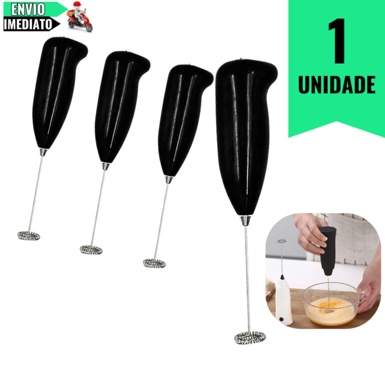 Kit com 1 Misturador de Bebidas em Aço Inox 21 cm