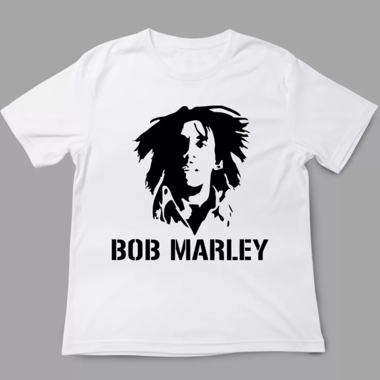 Camiseta Cantor – Bob Marley Musica Reggae B