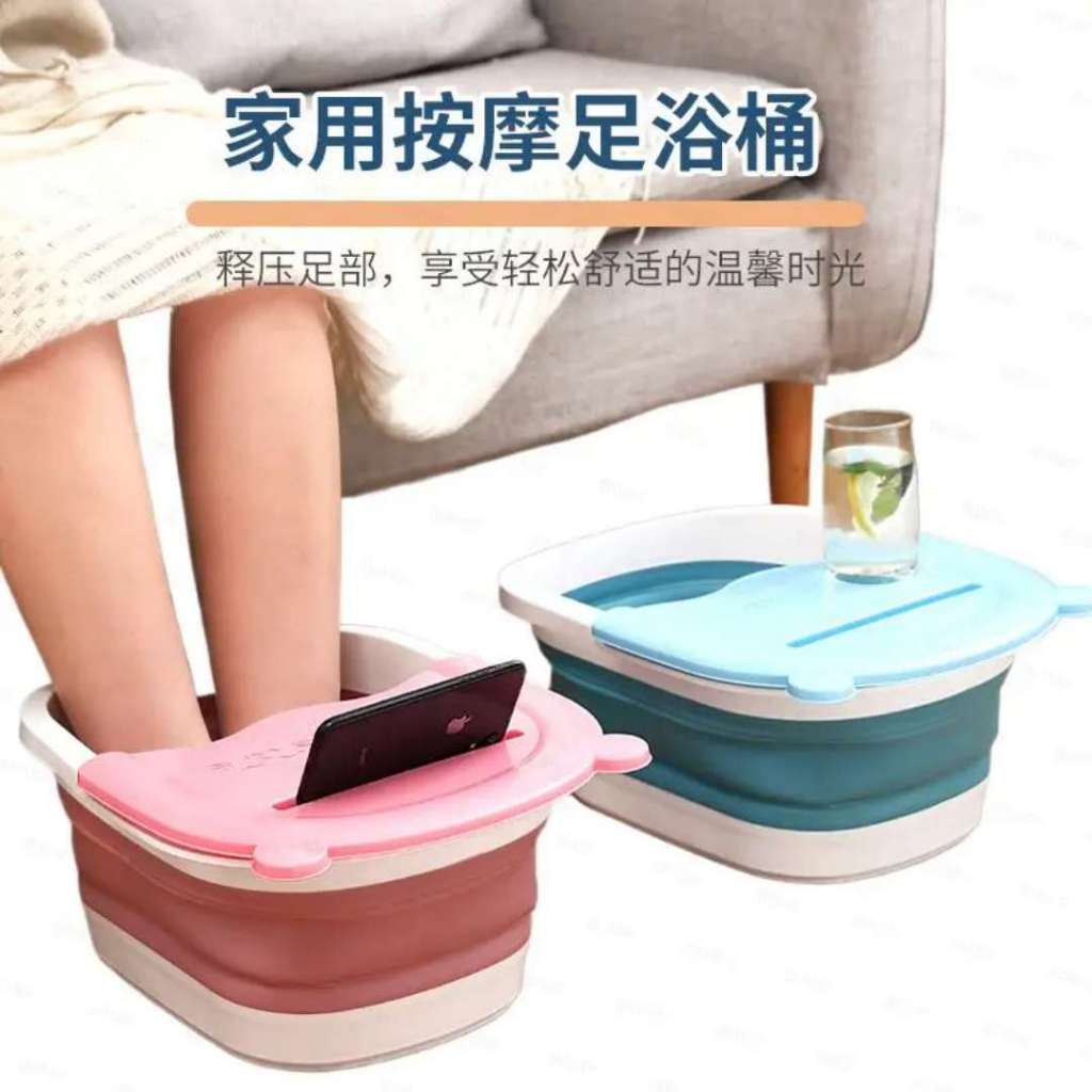 bacia para os pés com massageador [ NÃO ELÉTRICO ] – IDADE FLORIDA –