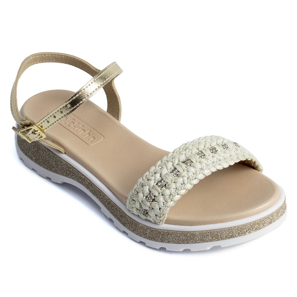 Sandália Molekinha Infantil Menina Anabela 2361-202