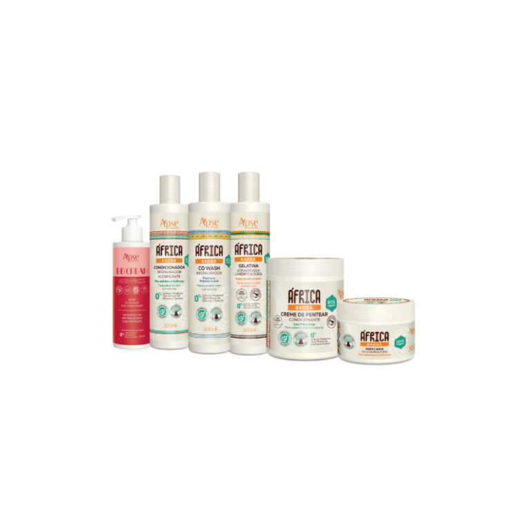 KIT BAOBA AFRICA CO WASH GELATINA ATIVADOR MÁSCAR