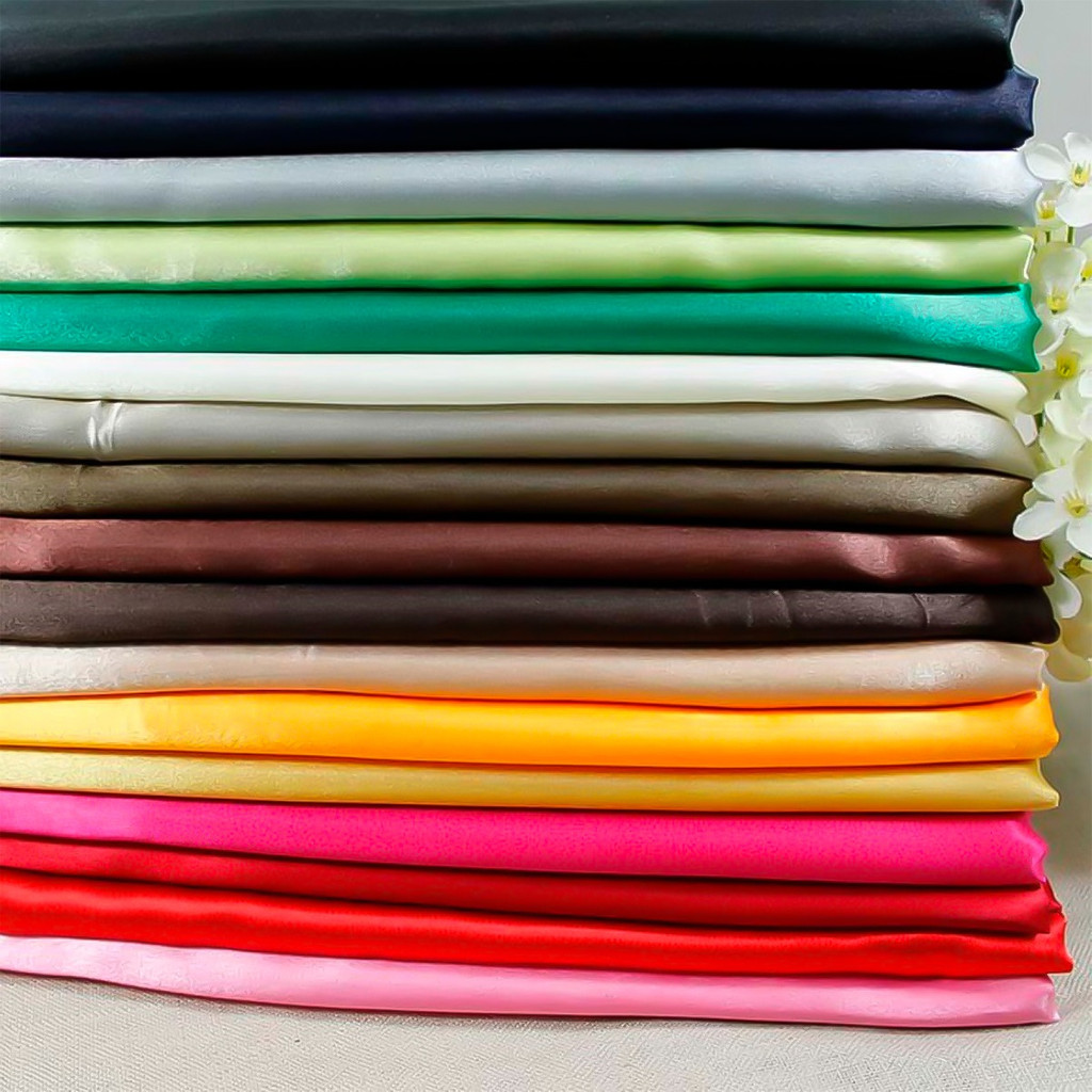 1m Tecido Cetim Charmousse Por Metro Varias Cores Brilhante
