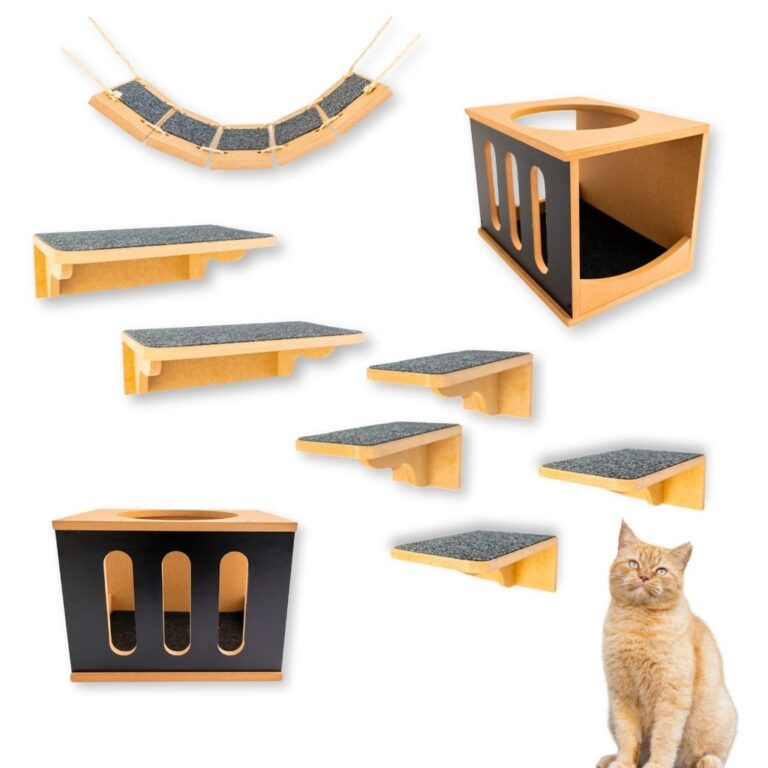 Playground Gato Modelo Berço 9pçs Com Carpete An