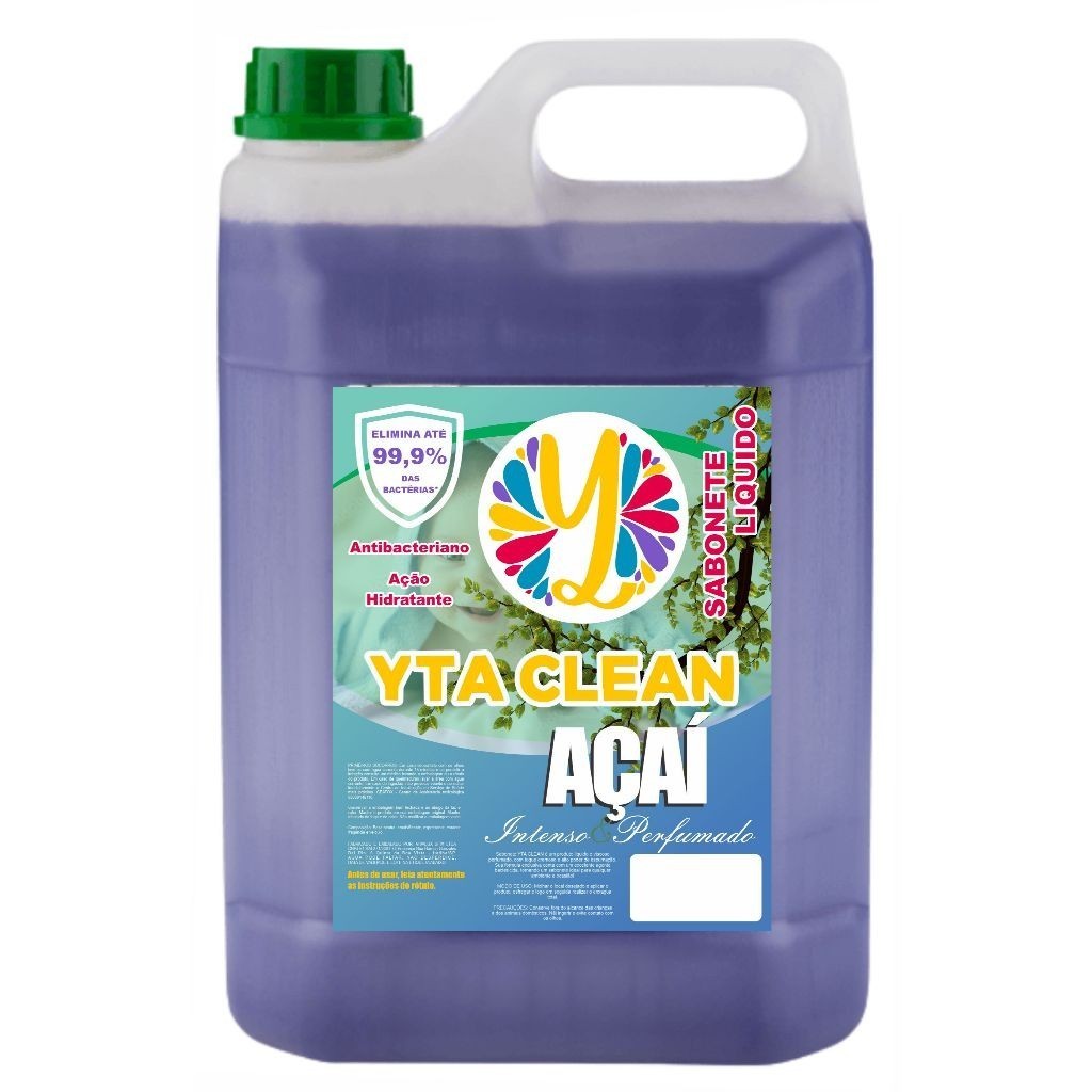Sabonete Líquido c/ hidratante YTA CLEAN – 5 litros