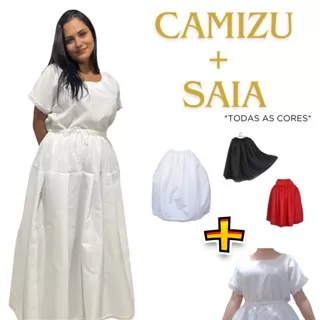 Conjunto Feminina Ração Oxford 2PÇS Umbanda Can
