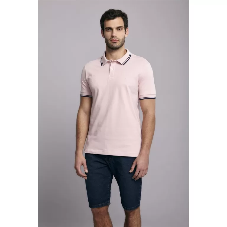 Polo Manga Curta Piquet Básica Slim Fit – R