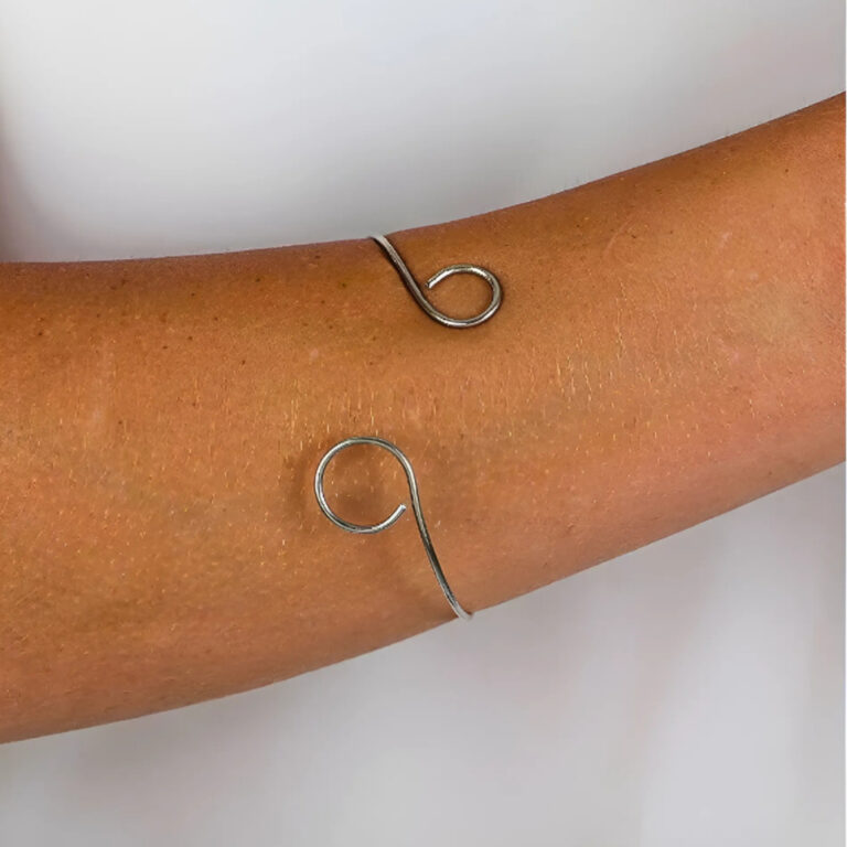 Bracelete em Aço Inox 2 Voltas Ajustável