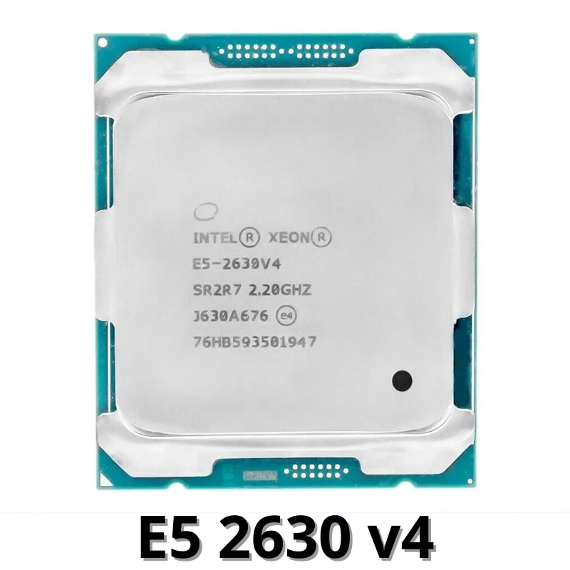 Processador Xeon E5-2630 V4 – 10 núcleos e 20 threads – compatível com Placa Mãe x99