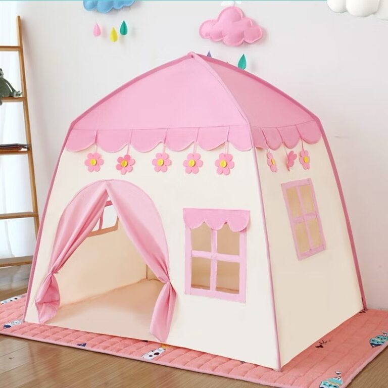 Tenda infantil: casa dos sonhos, infância feliz