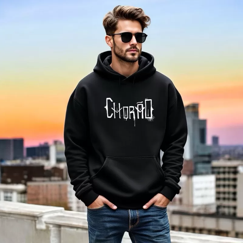 Moletom Canguru Charlie Brown Jr Flanelado Rock Nacional Inverno Rap Blusa de Frio com Capuz