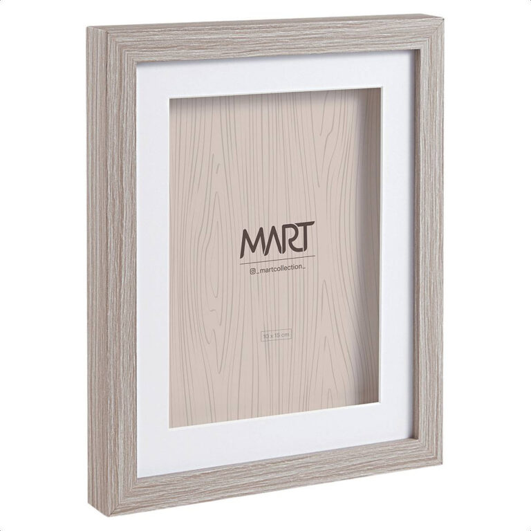 Porta-retrato 10×15 Mdf: Moldura De Madeira E