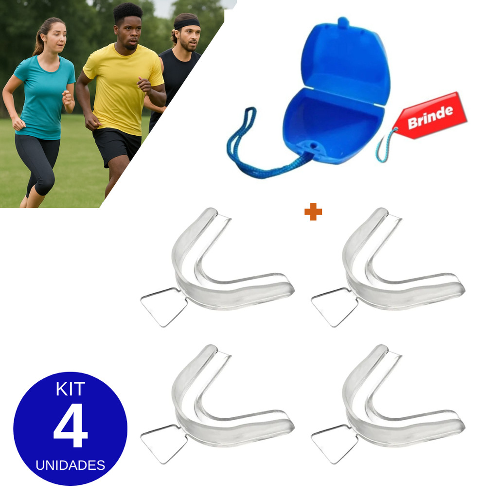 Protetor Bucal Moldável para os dentes Prática de Esportes