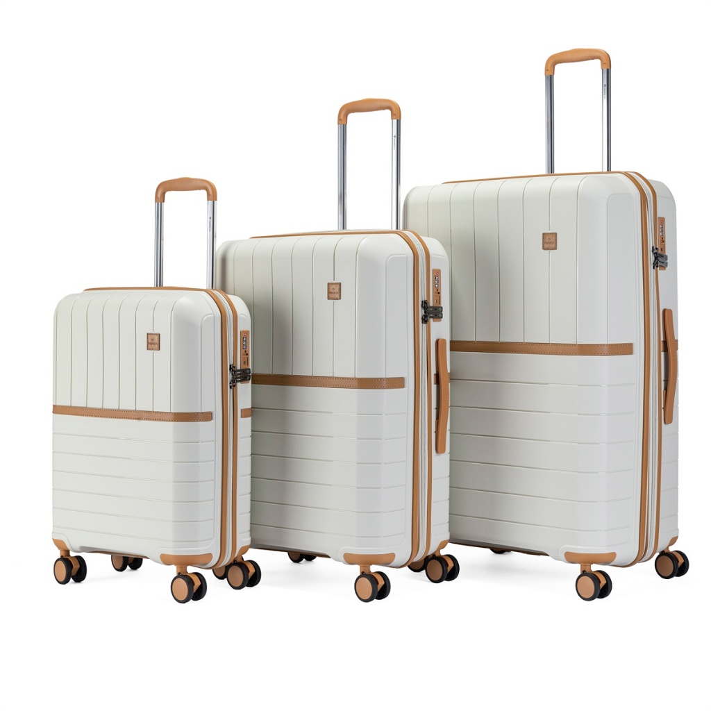 Kit 3 Malas Primicia Viagem Trabalho Original Rodinhas 360° Anac