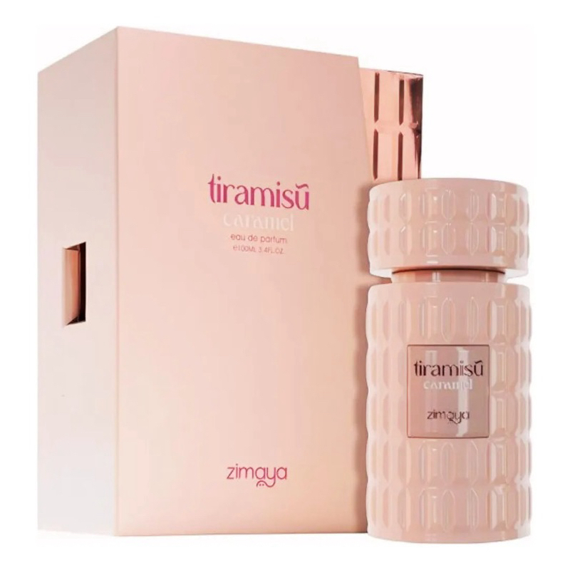 Perfume Zimaya Tiramisu Caramel Eau de Parfum 100ml  Unissex Gourmand Luxo Alta Durabilidade