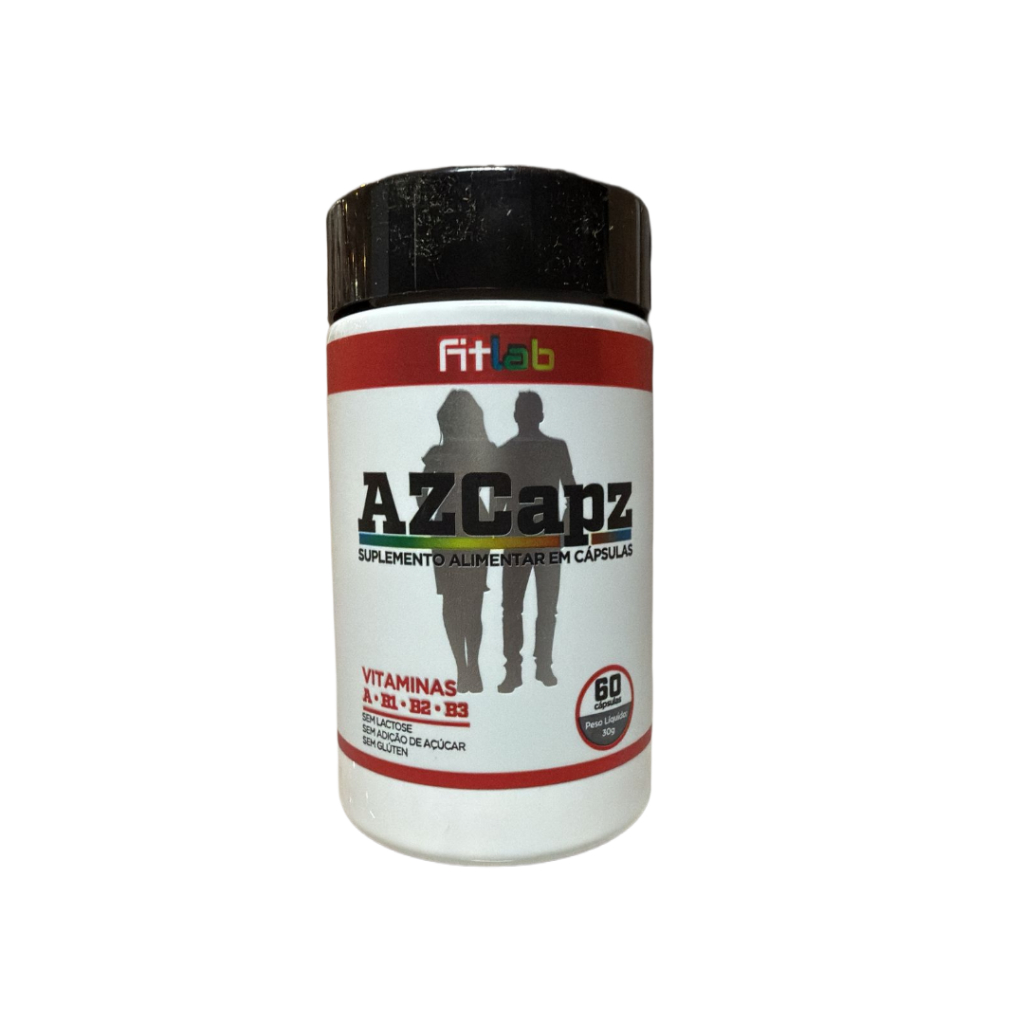 FitLab Multi Vitaminas e Minerais 60 Caps – Magnésio, Zinco, Cálcio, Vitaminas