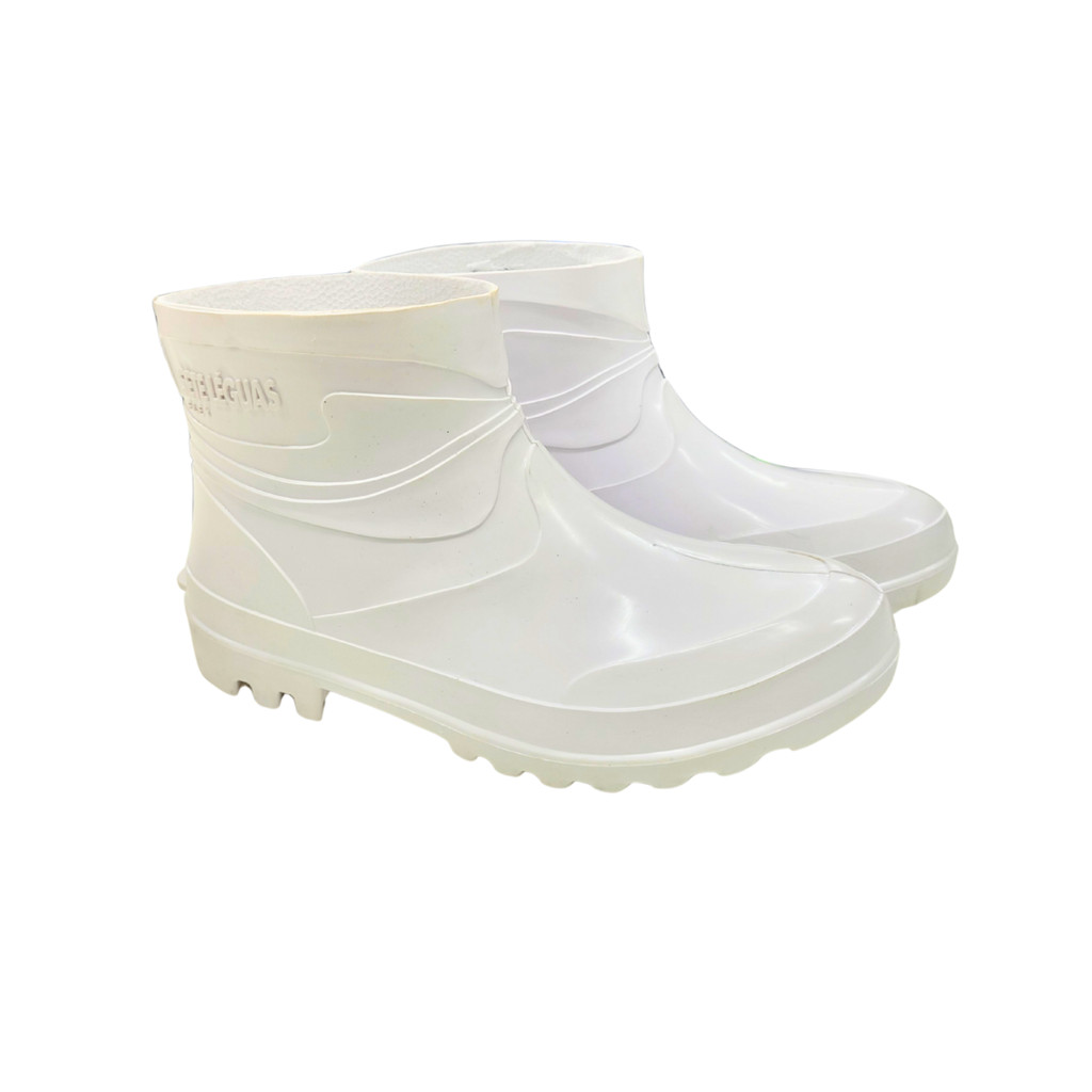 Bota de Pvc Flex Branca Sem Forro Sete Leguas 1.0