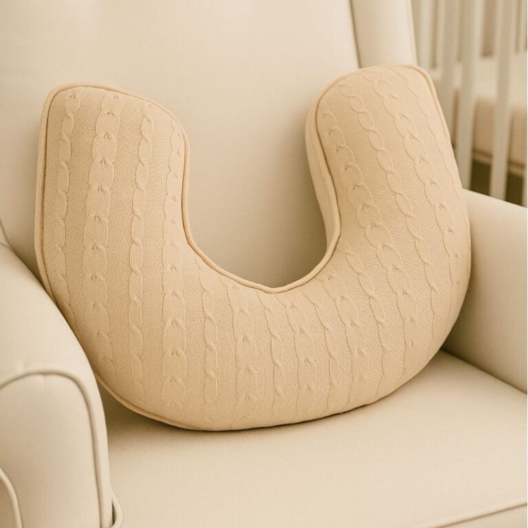 Almofada de Amamentação Tricot  Antialérgica &#