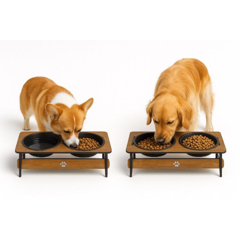 Kit 2 Comedouro Pet Suspenso Para Gato e Cachorro 