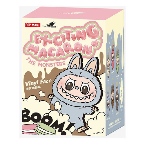 Boneco Labubu Exciting Macaron Pop Mart Surpresa