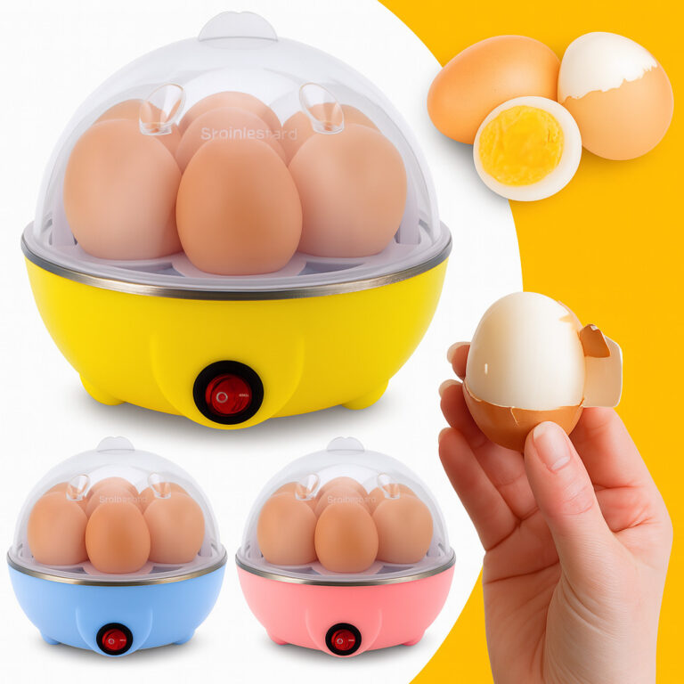 Cozedor de Ovos Elétrico Prático – 110V, C