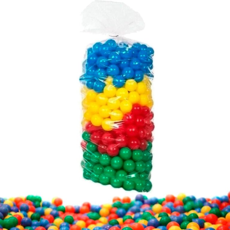 Bolinhas para Piscina Coloridas Macias e Resistent