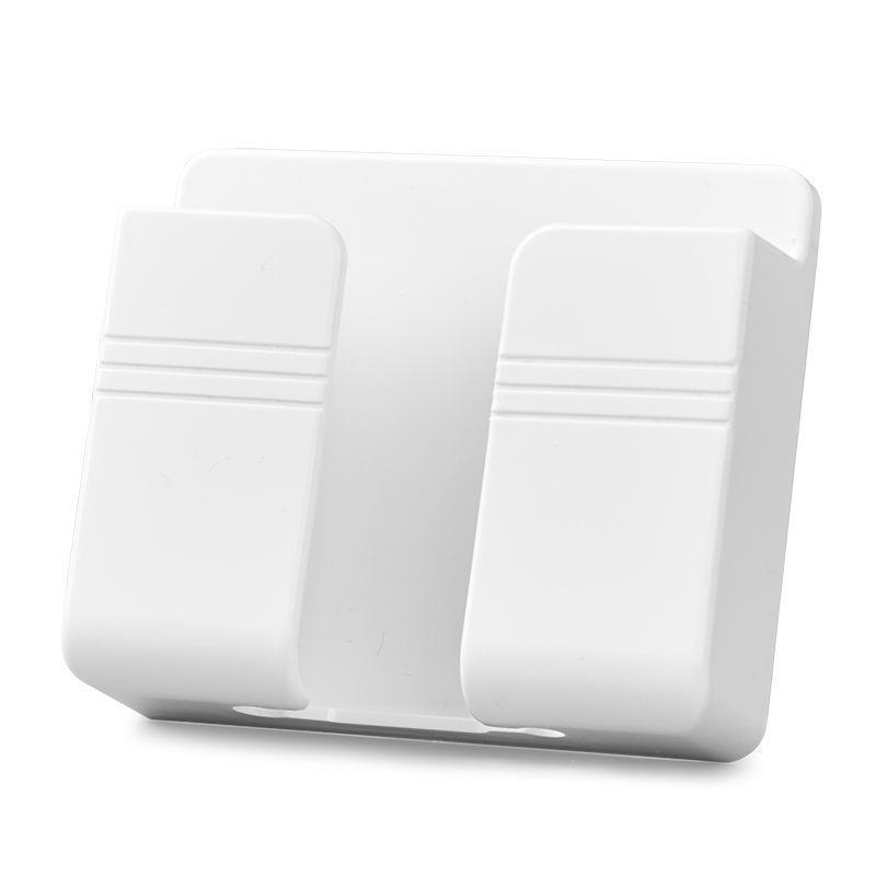 1/2/5 Pcs Adesivo Sem Furos Suporte De Parede Multifuncional Design Caixa De Armazenamento Controle