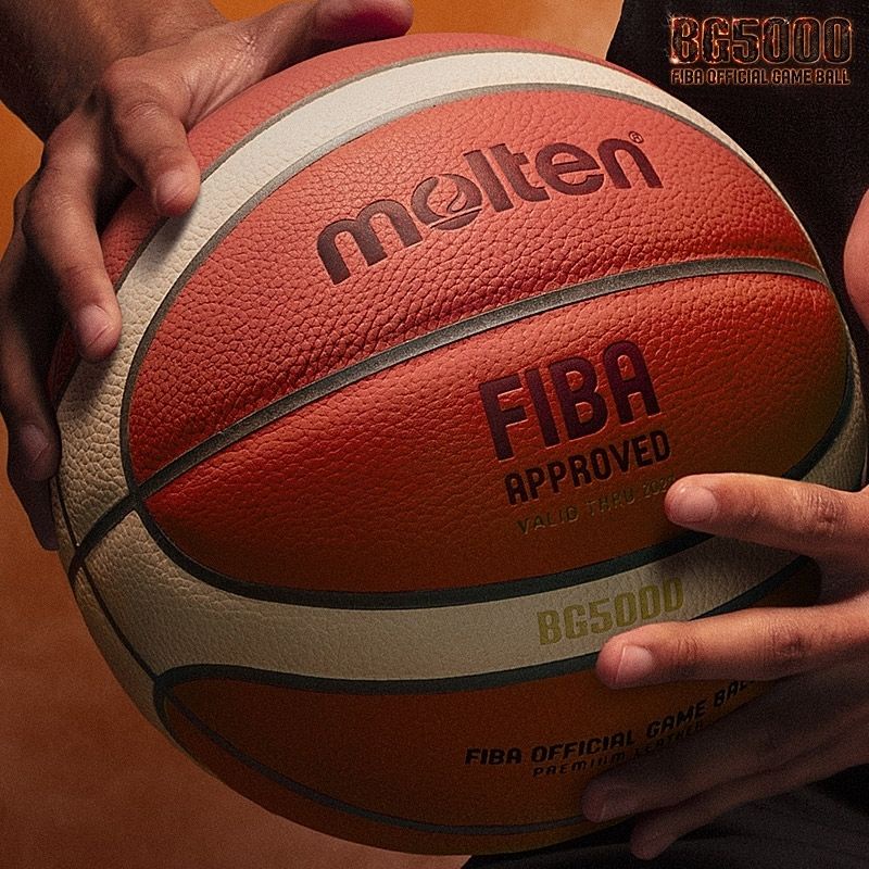 Basquetebol Fundido BG5000 BG4500 GQ7X GG7X Couro De Vaca De natural Padrão Interno Masculino Jogo O