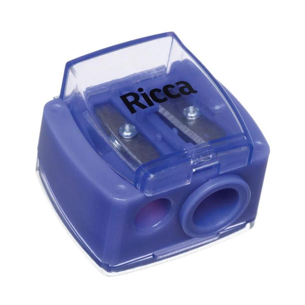 APONTADOR RICCA PARA LÁPIS DE MAQUIAGEM ROXO CÓD.823