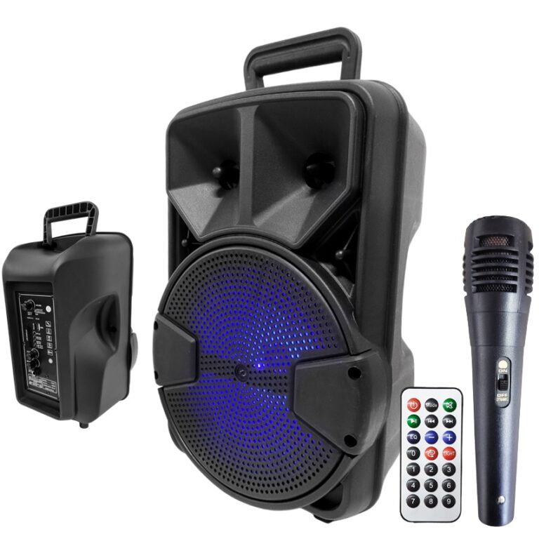 Caixa de Som Amplificada Grande Potencia 1000w mp3