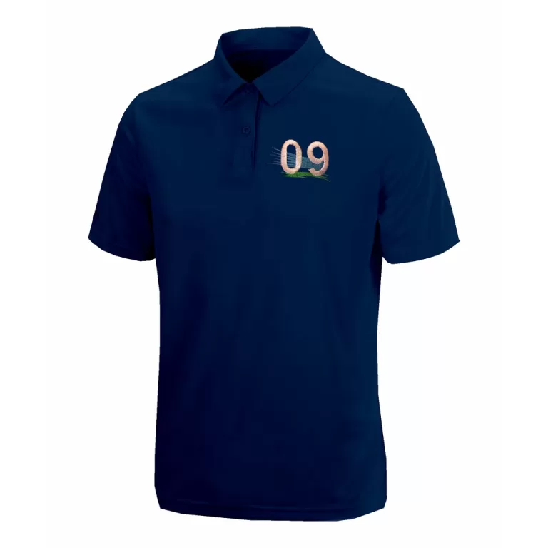 Camisa Bordada Gola Polo Malha Fria Pv Com logo Bo