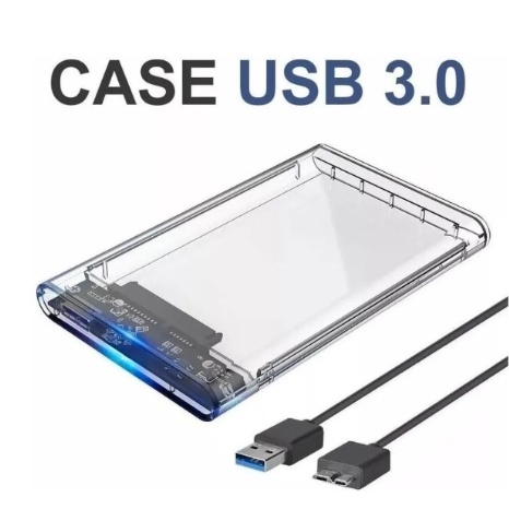 Case Hd Externo 2.5 Notebook Usb 3.0 compativel Ps