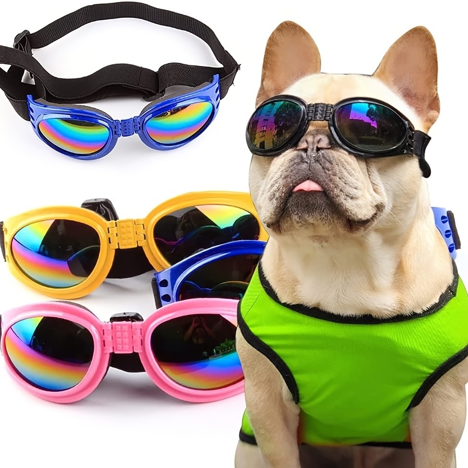 1pç Lindos Óculos Para Pet Cachorro De Sol Legal Produtos Brinquedo Fotos Acessório Colorido