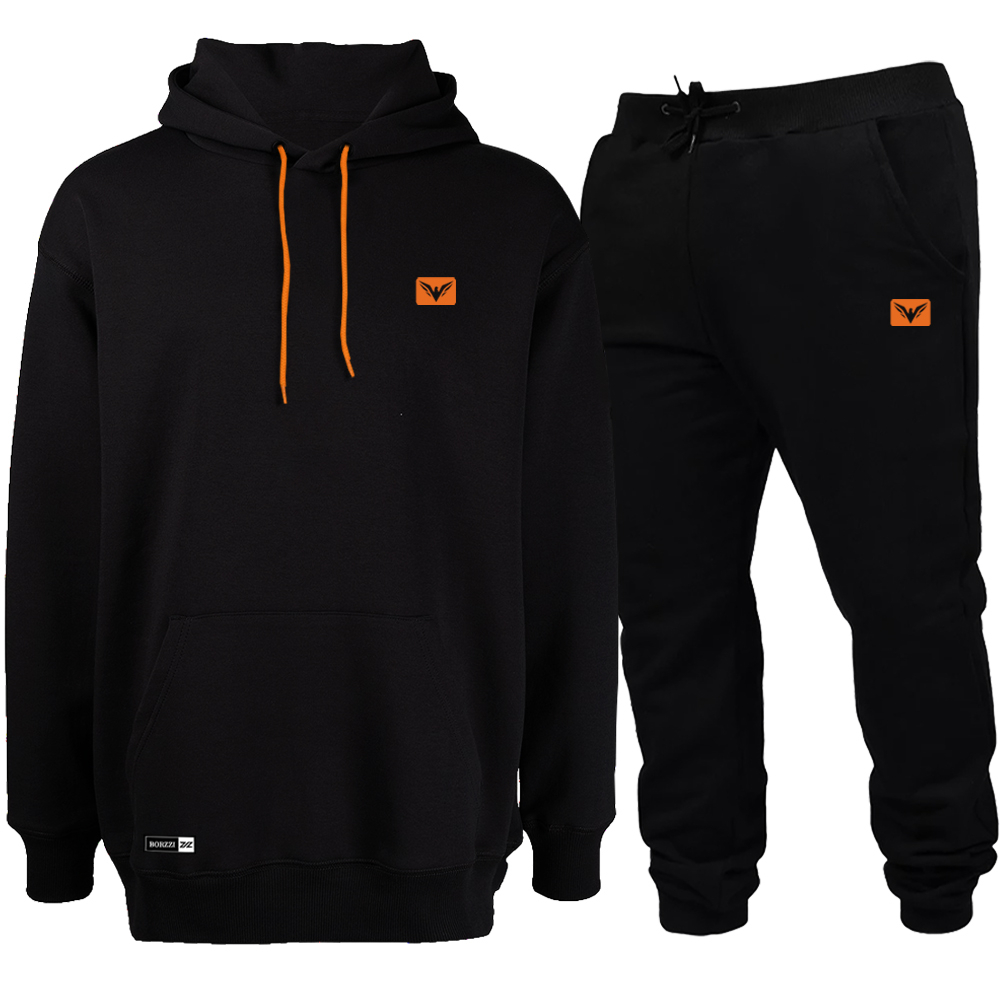 Conjunto Moletom Masculino Kit Blusa + Calça Cordão Neon Sir