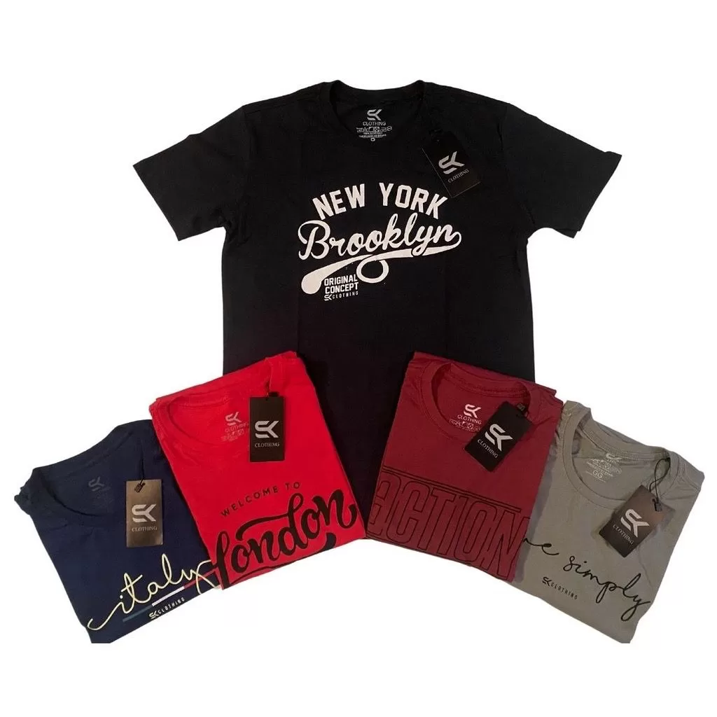 Kit 5 Camisas Plus Size Masculina G7 G8 G9 Envio Rapido