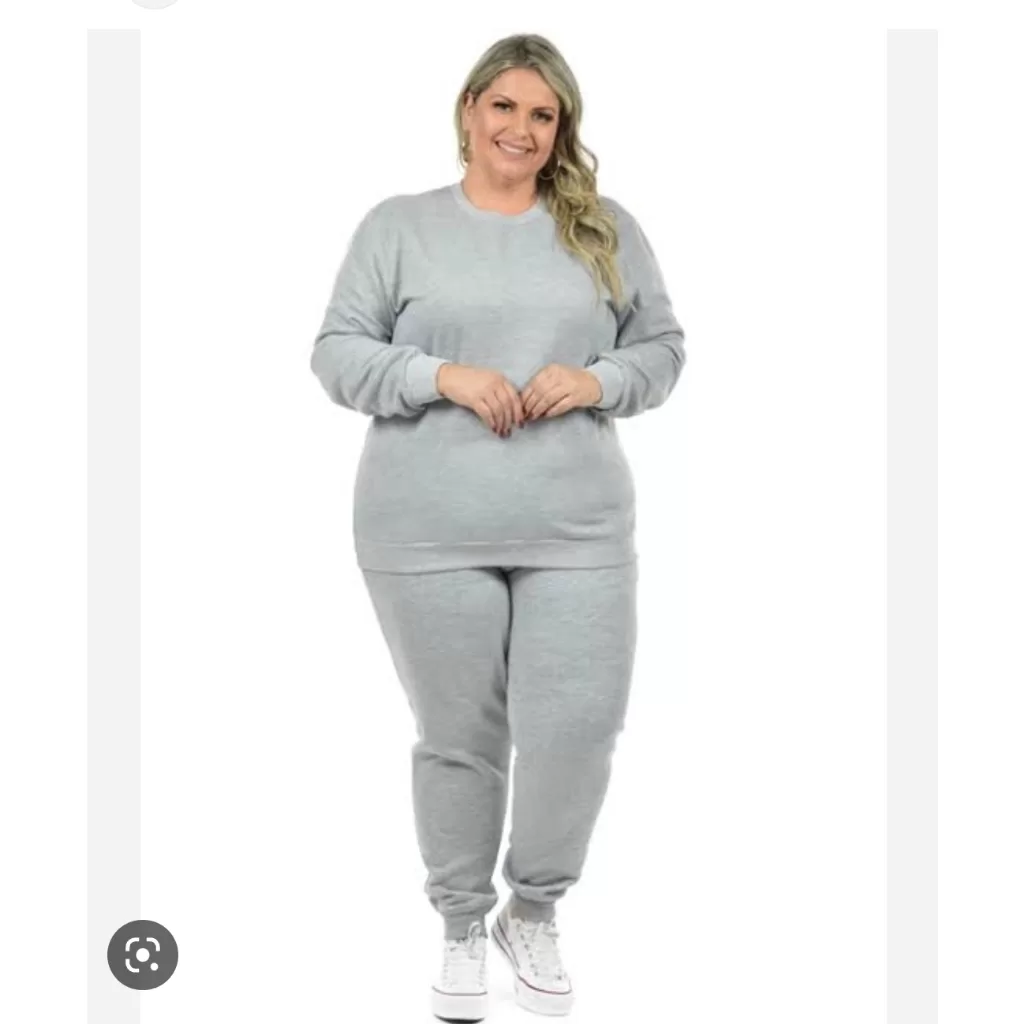 CONJUNTO MOLETON/MOLETINHO LEVE E CONFORTAVEL.TAMANHOS P.M.G.GG.G1